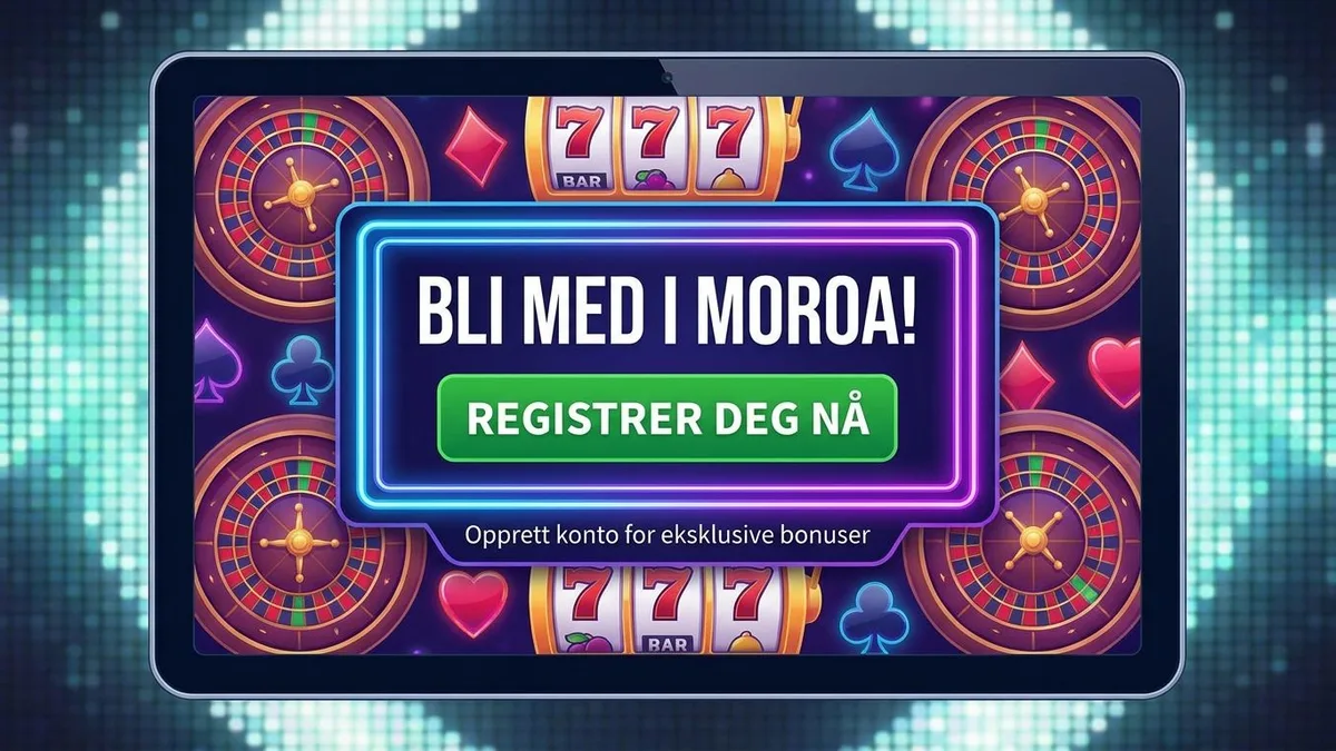 Registrer deg med bonus